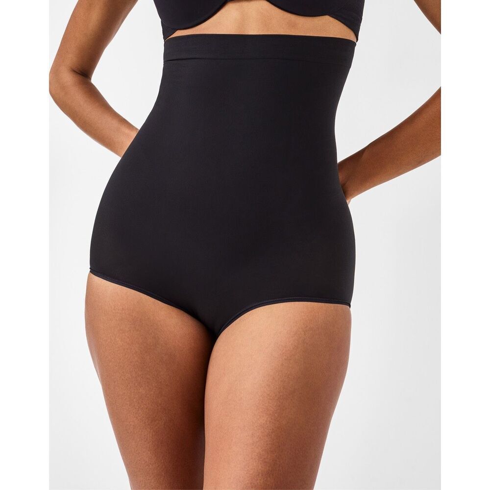 Spanx High Power Panties Shapewear Very Black Small